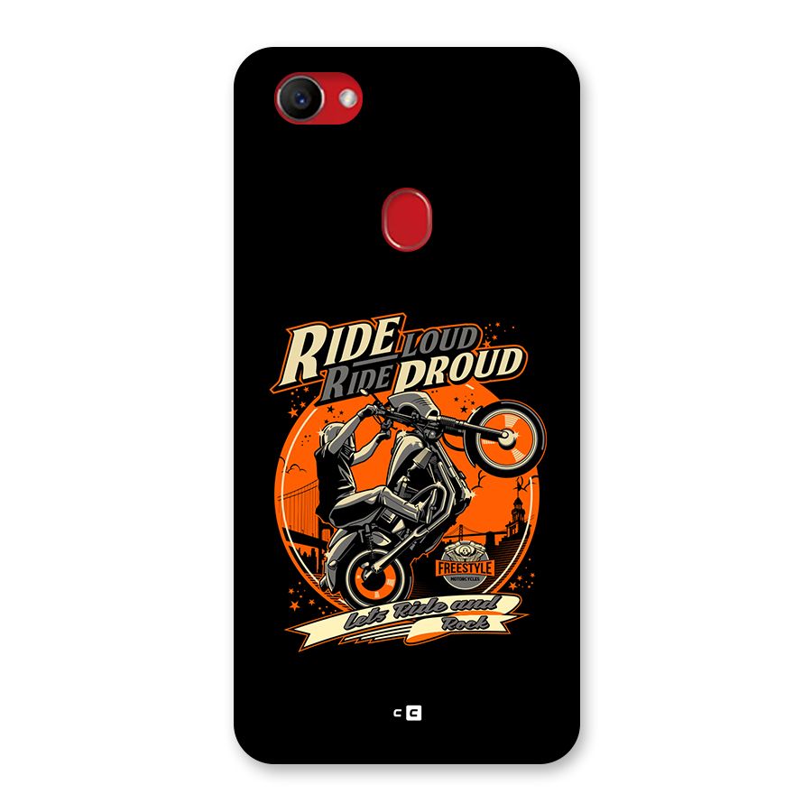 Proud Rider Back Case for Oppo F7