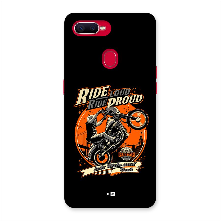 Proud Rider Back Case for Oppo F9 Pro
