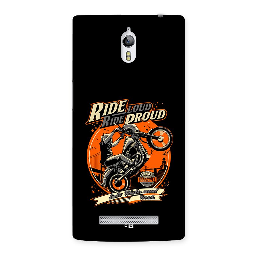 Proud Rider Back Case for Oppo Find 7