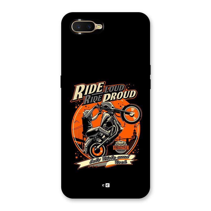 Proud Rider Back Case for Oppo K1