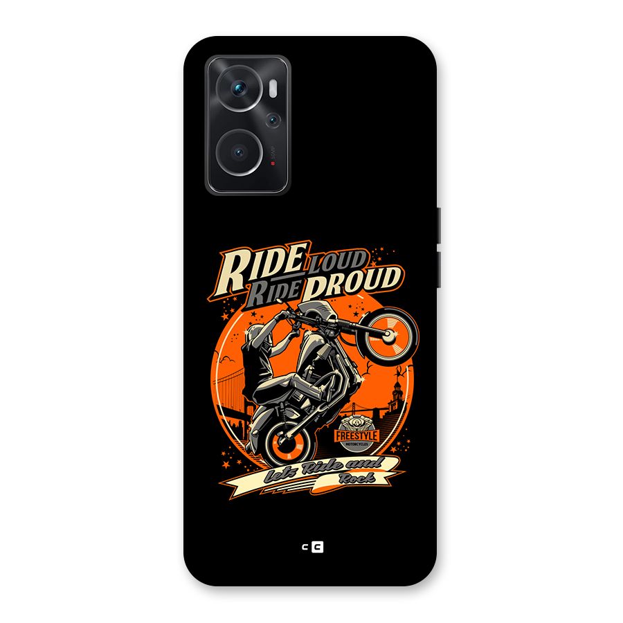 Proud Rider Back Case for Oppo K10 4G