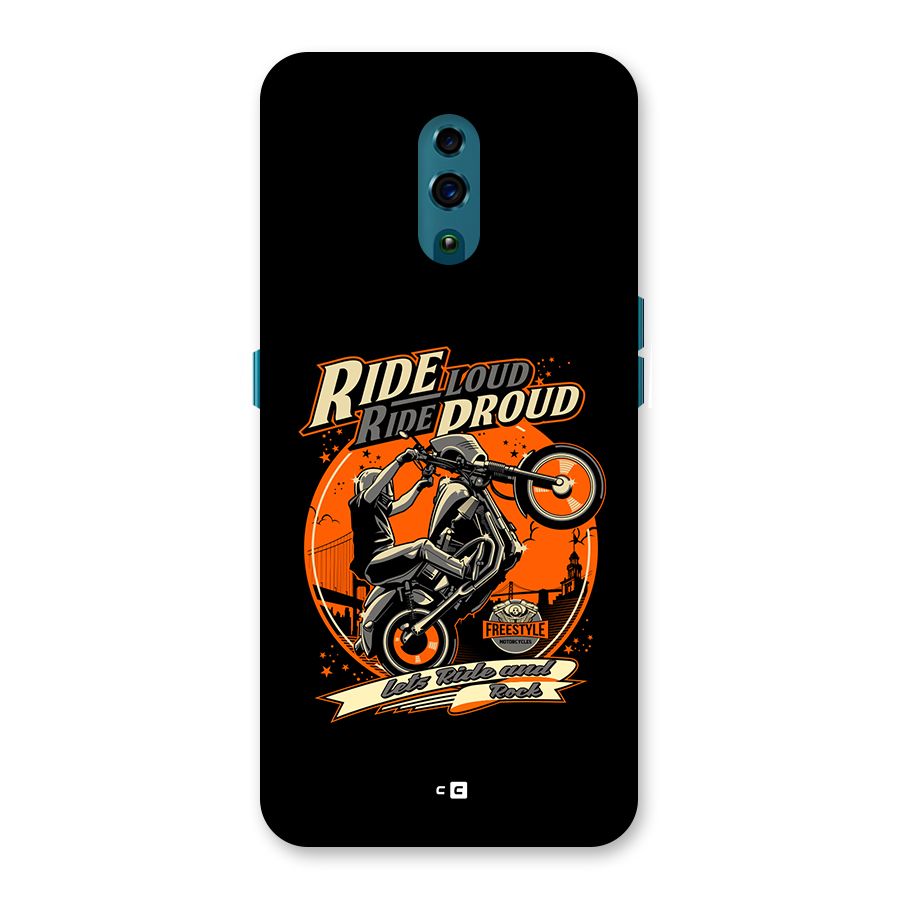 Proud Rider Back Case for Oppo Reno