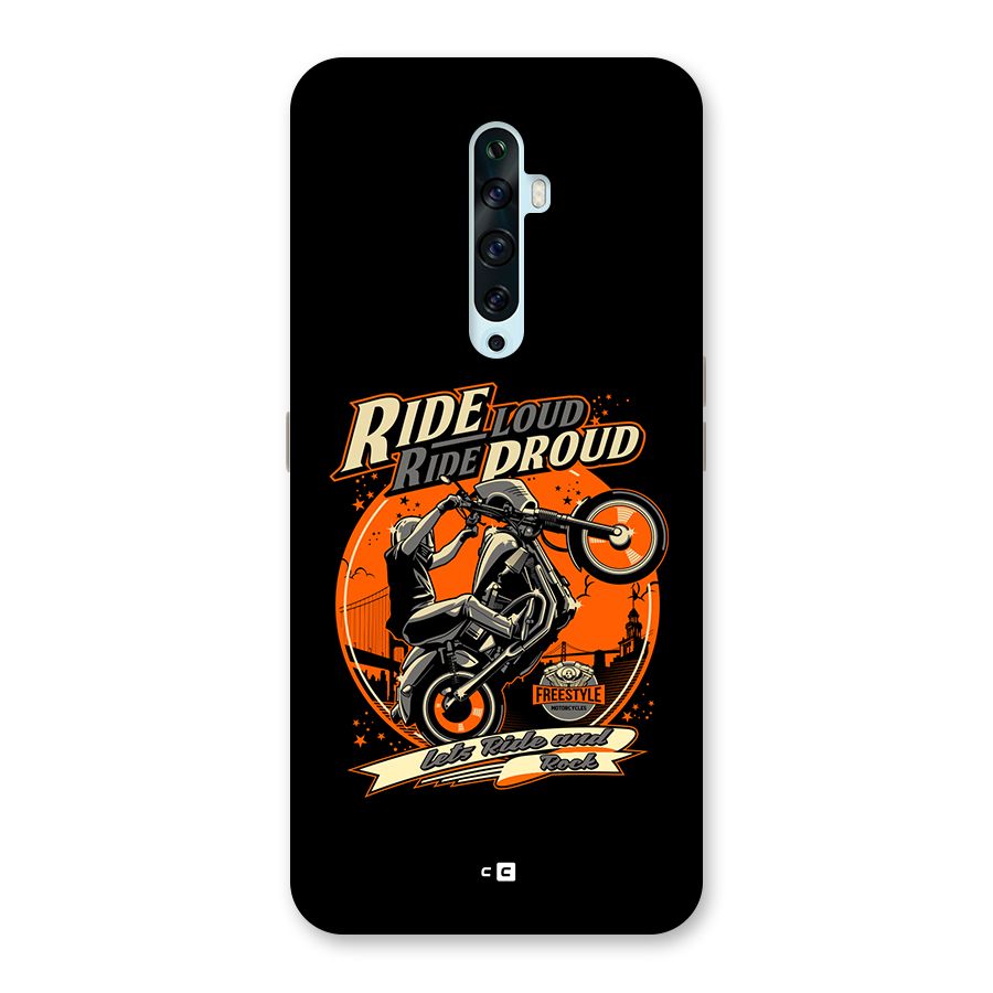 Proud Rider Back Case for Oppo Reno2 Z