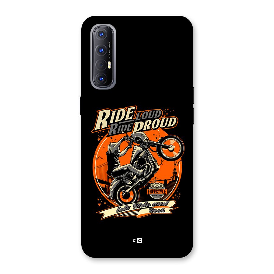 Proud Rider Back Case for Oppo Reno3 Pro