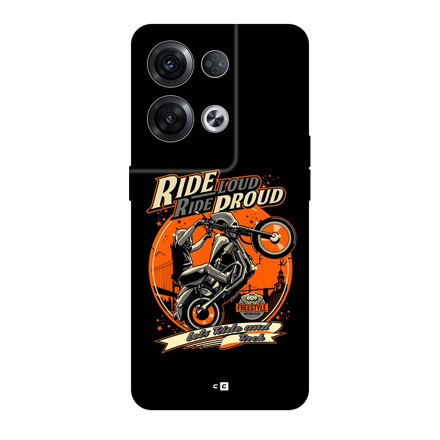 Proud Rider Back Case for Oppo Reno8 Pro 5G