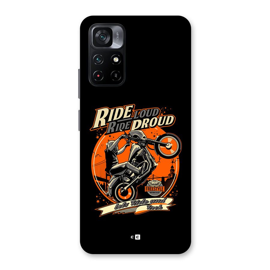 Proud Rider Back Case for Poco M4 Pro 5G