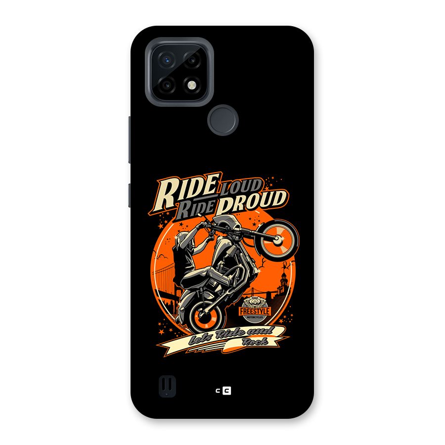 Proud Rider Back Case for Realme C21