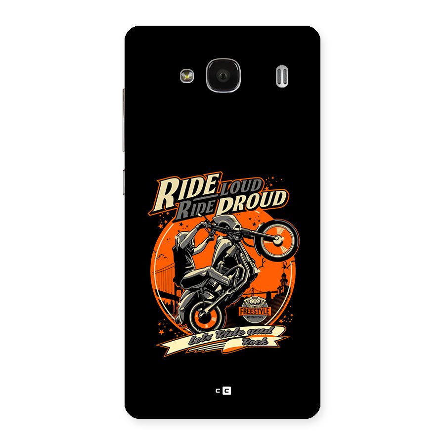 Proud Rider Back Case for Redmi 2
