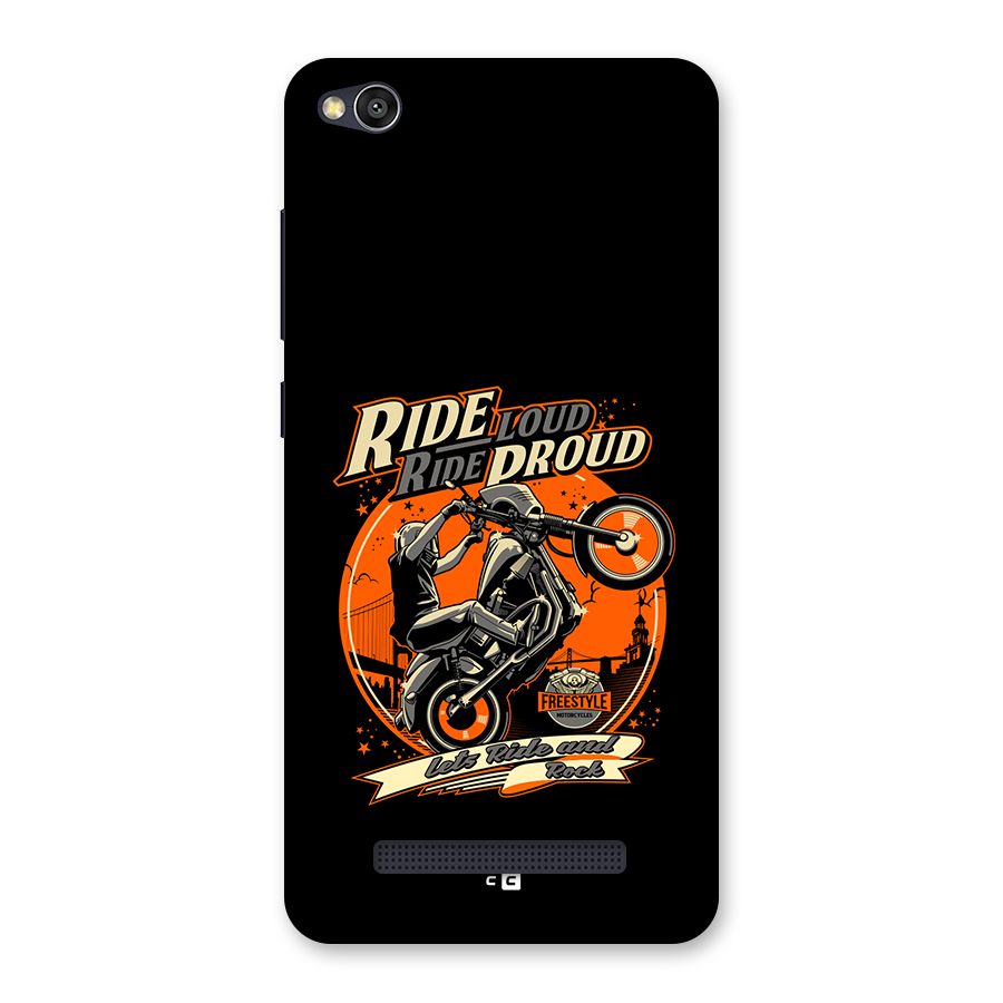 Proud Rider Back Case for Redmi 4A