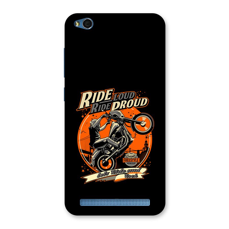 Proud Rider Back Case for Redmi 5A