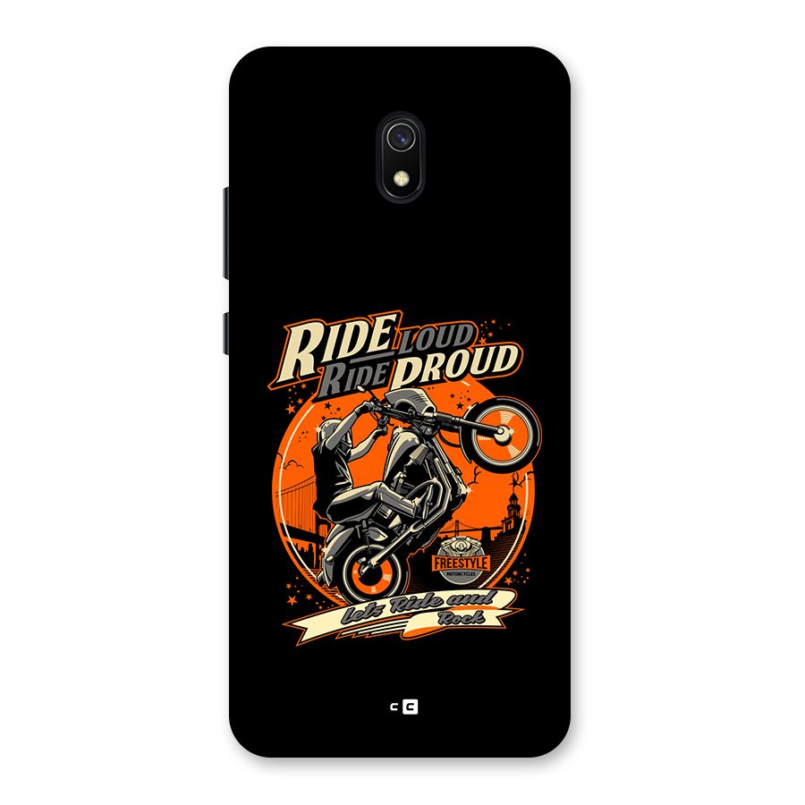 Proud Rider Back Case for Redmi 8A
