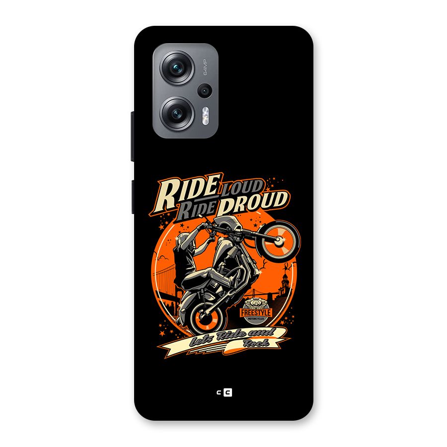 Proud Rider Back Case for Redmi K50i