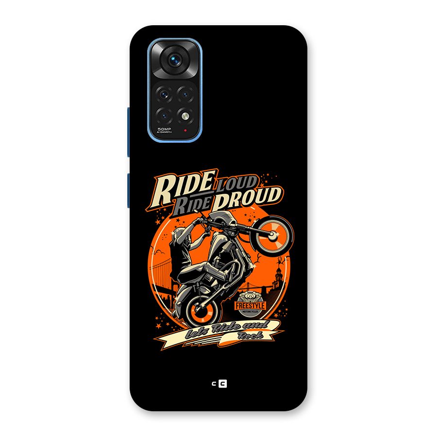Proud Rider Back Case for Redmi Note 11S
