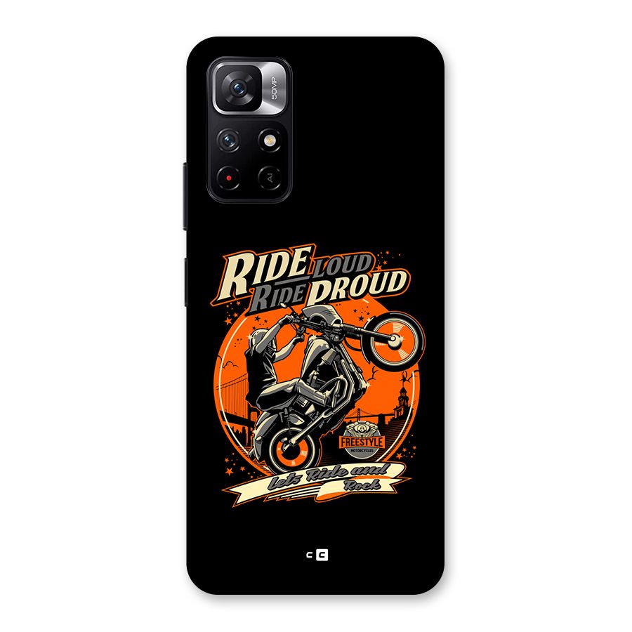 Proud Rider Back Case for Redmi Note 11T 5G