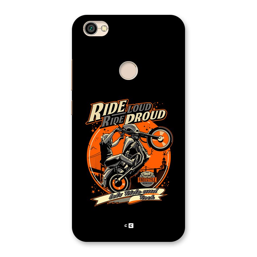 Proud Rider Back Case for Redmi Y1 2017