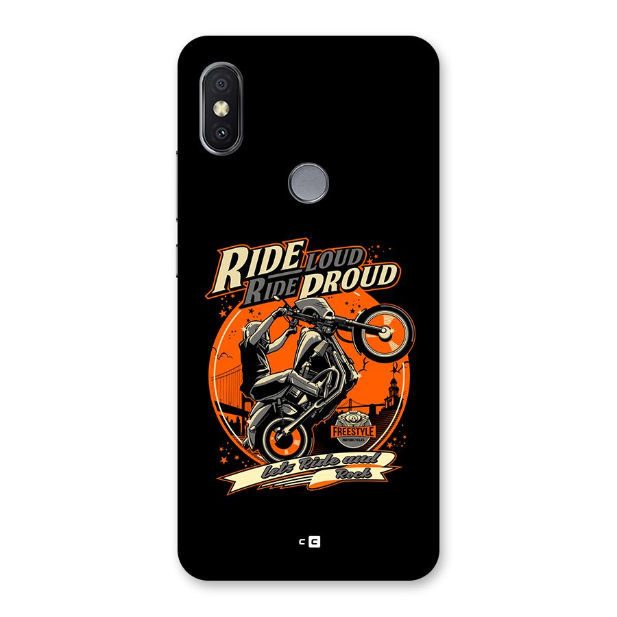 Proud Rider Back Case for Redmi Y2