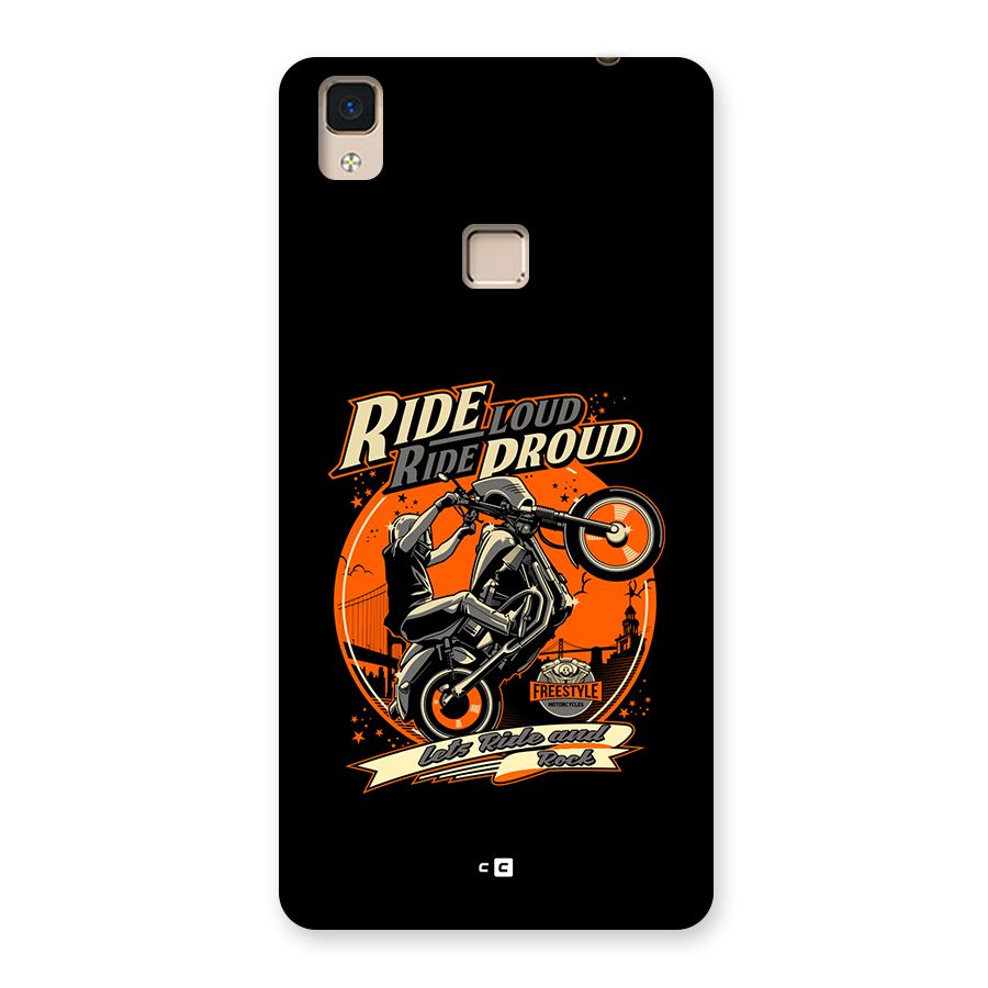 Proud Rider Back Case for V3 Max