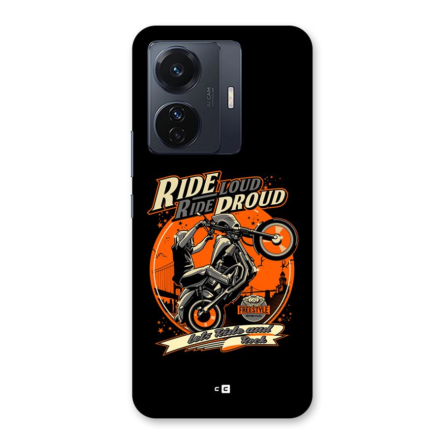 Proud Rider Back Case for Vivo T1 Pro