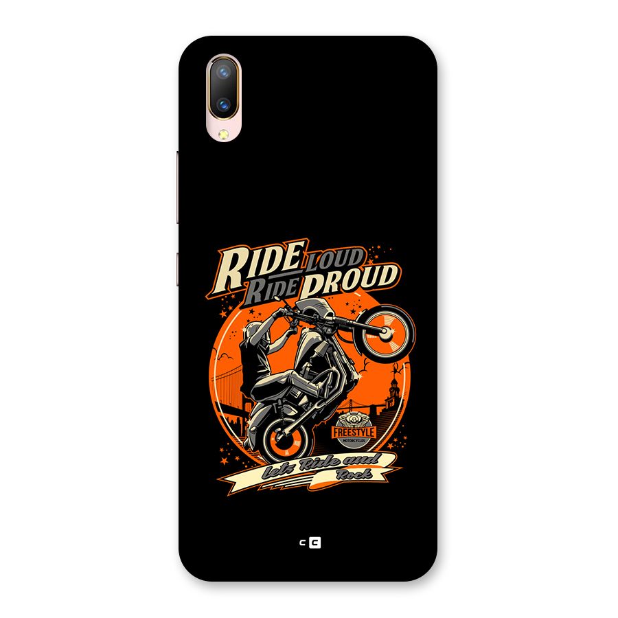 Proud Rider Back Case for Vivo V11 Pro