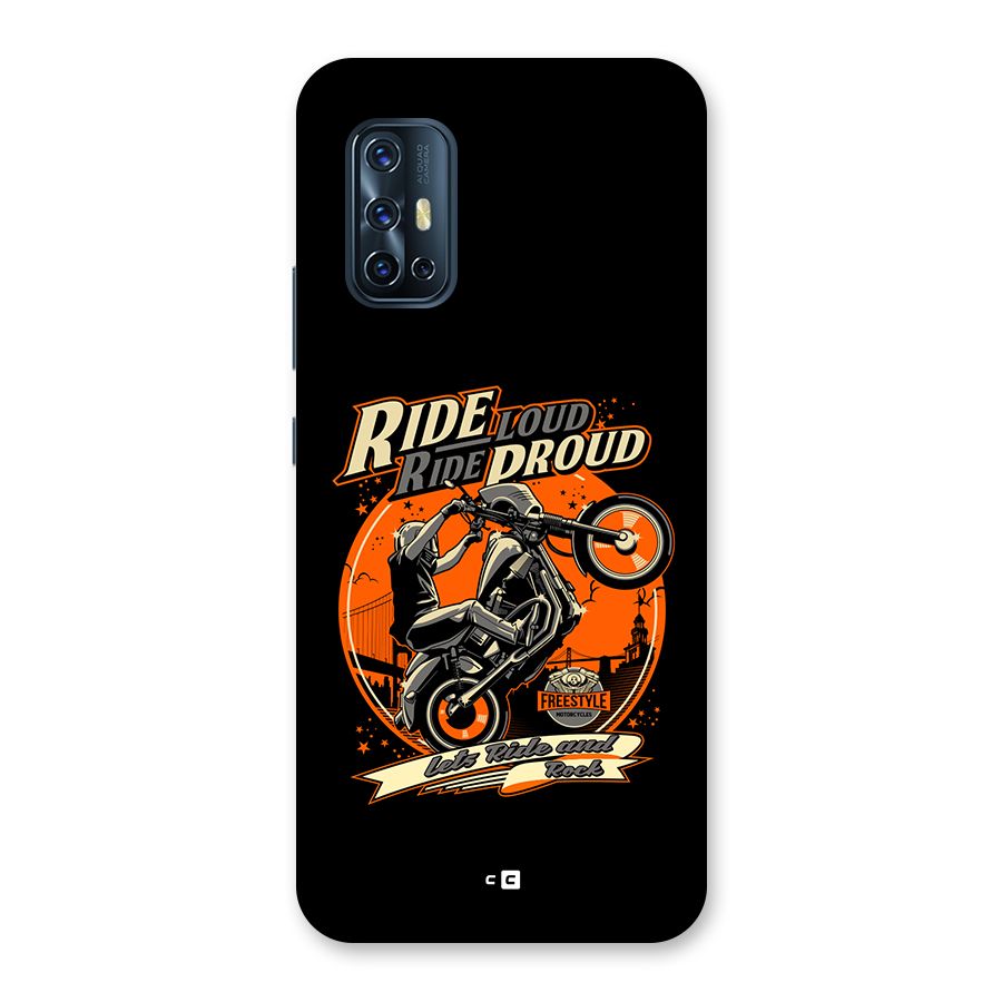 Proud Rider Back Case for Vivo V17