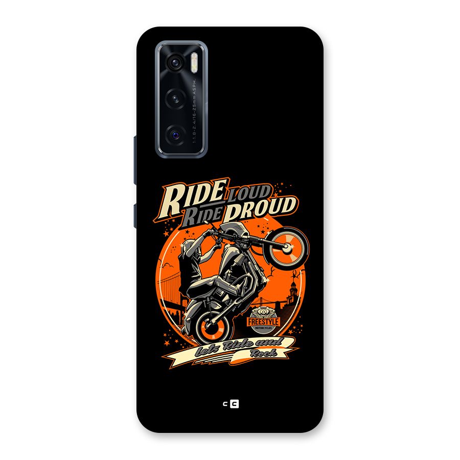 Proud Rider Back Case for Vivo V20 SE