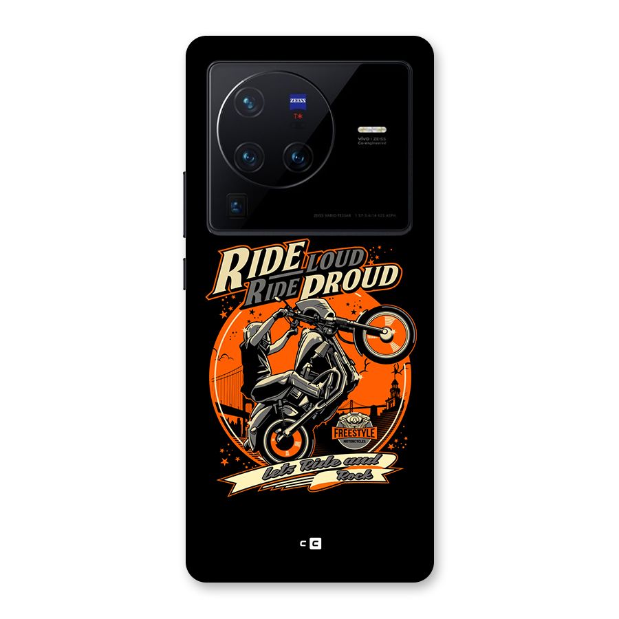 Proud Rider Back Case for Vivo X80 Pro
