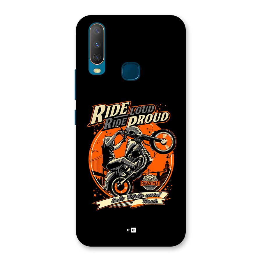 Proud Rider Back Case for Vivo Y11