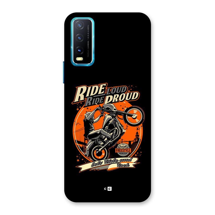 Proud Rider Back Case for Vivo Y20