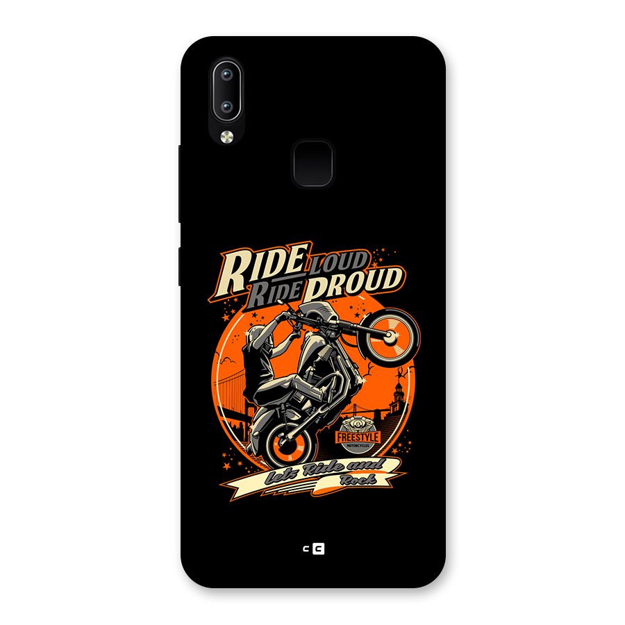 Proud Rider Back Case for Vivo Y93