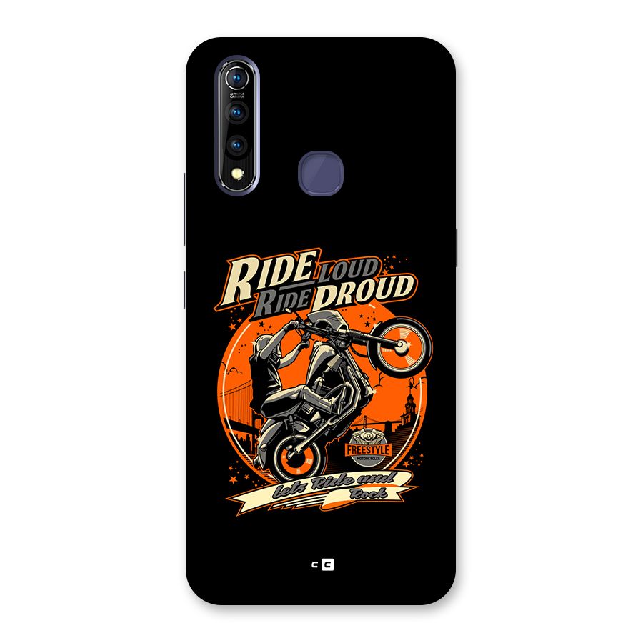 Proud Rider Back Case for Vivo Z1 Pro