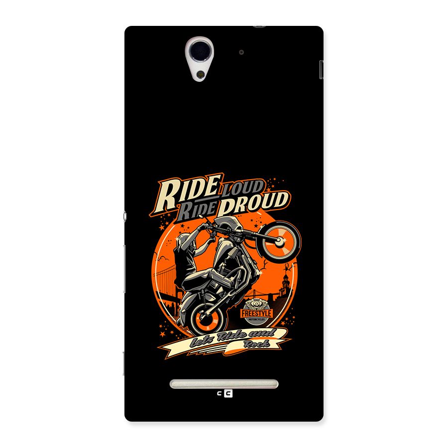 Proud Rider Back Case for Xperia C3