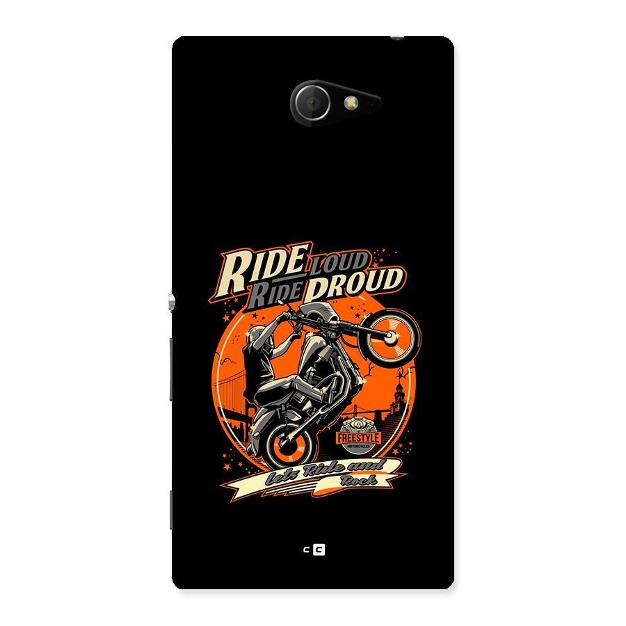 Proud Rider Back Case for Xperia M2