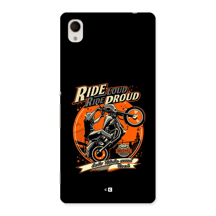 Proud Rider Back Case for Xperia M4 Aqua