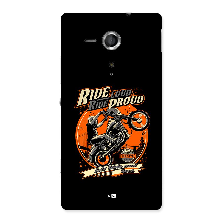 Proud Rider Back Case for Xperia Sp