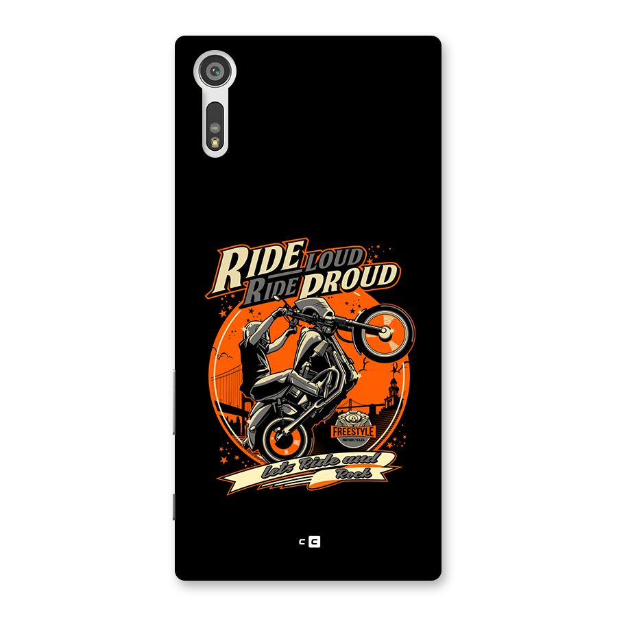Proud Rider Back Case for Xperia XZ