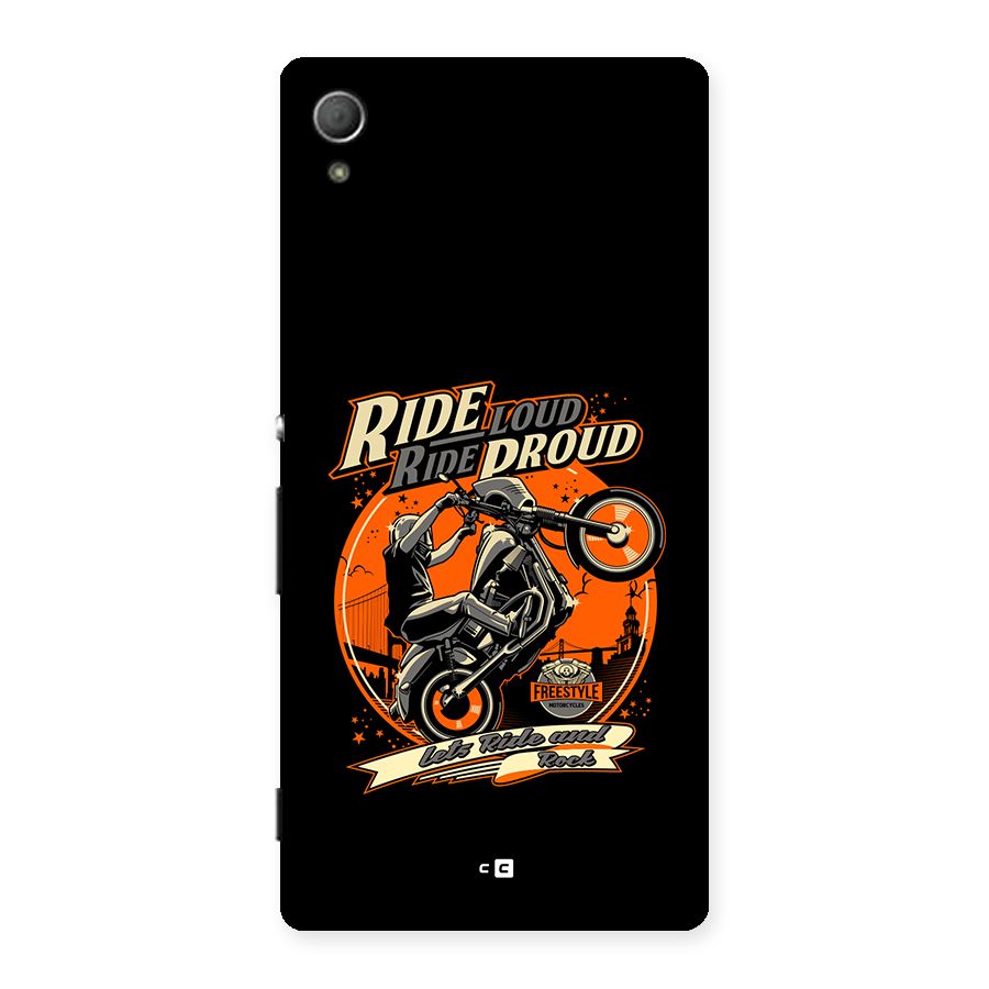 Proud Rider Back Case for Xperia Z3 Plus