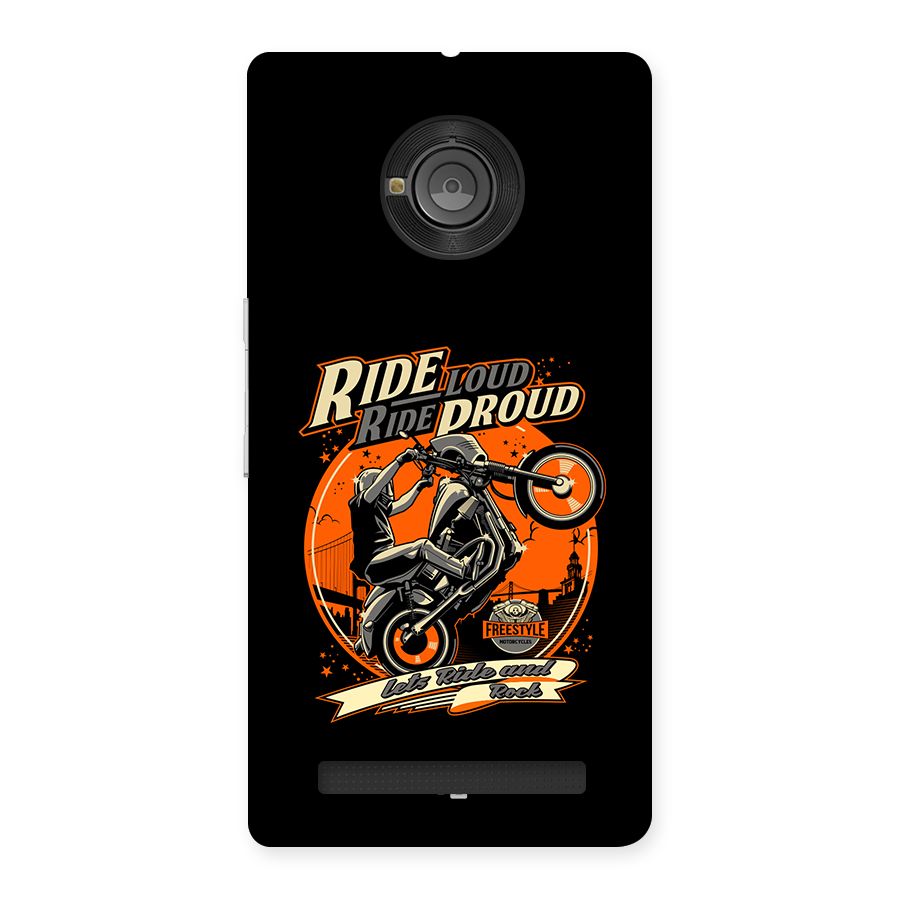 Proud Rider Back Case for Yunique