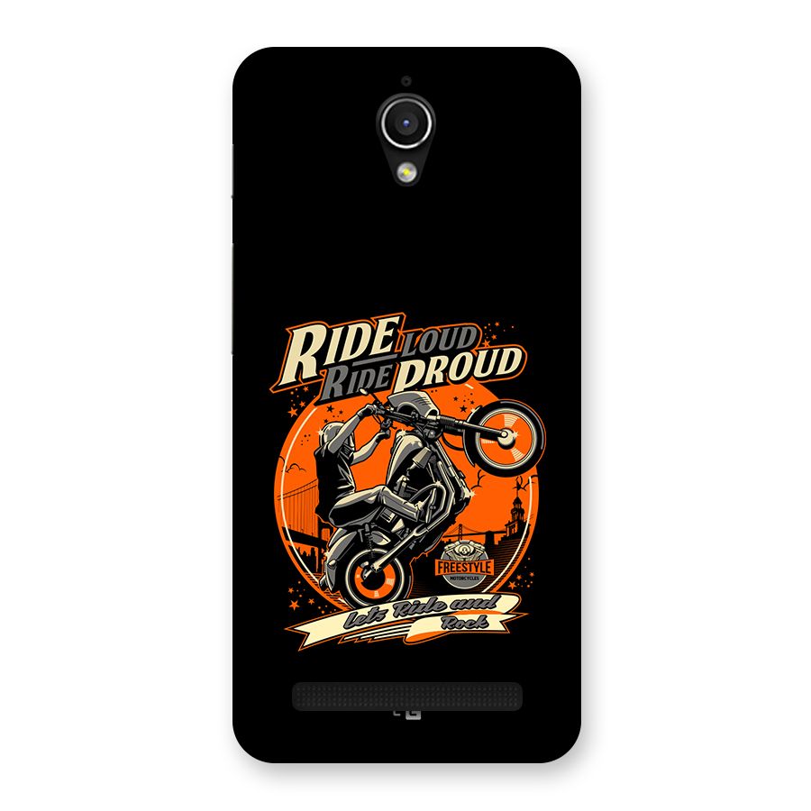 Proud Rider Back Case for Zenfone Go