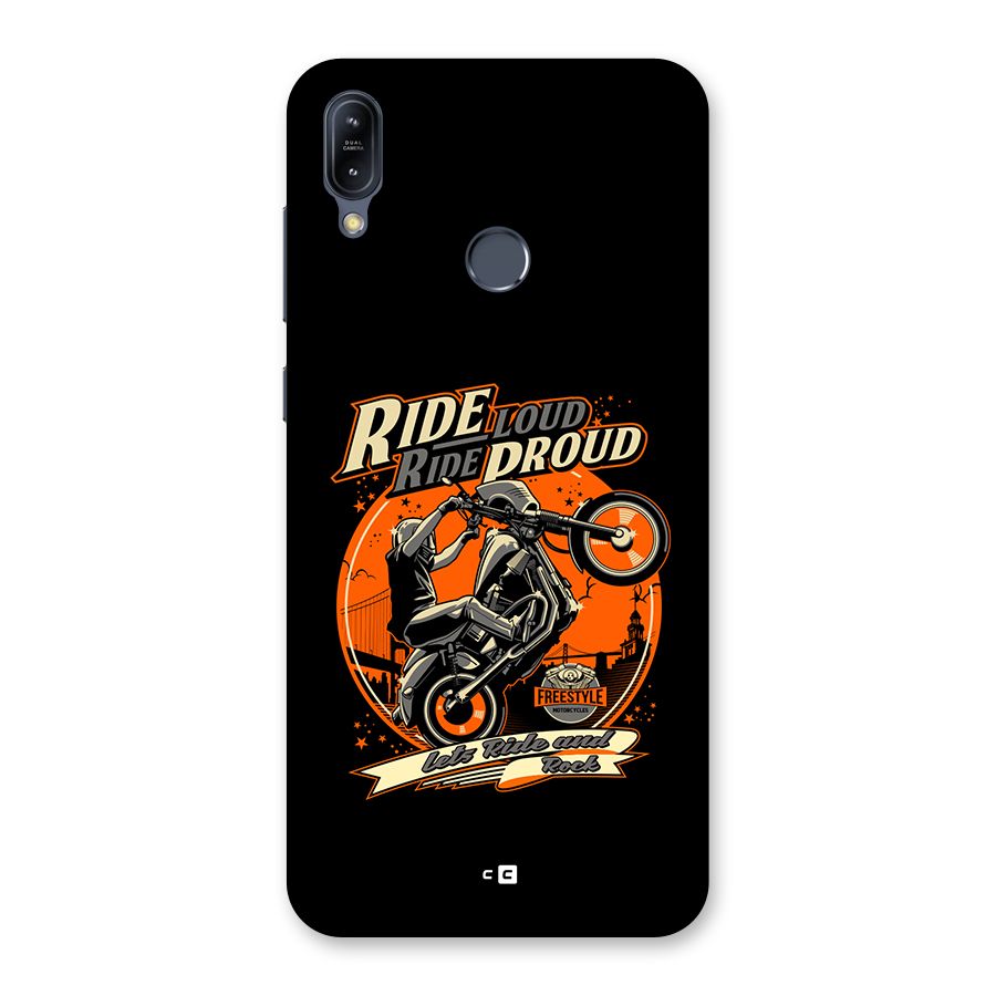 Proud Rider Back Case for Zenfone Max M2