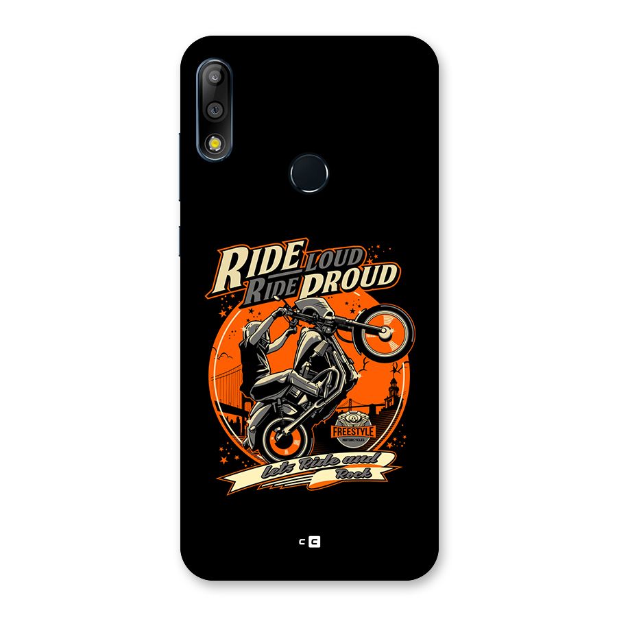 Proud Rider Back Case for Zenfone Max Pro M2