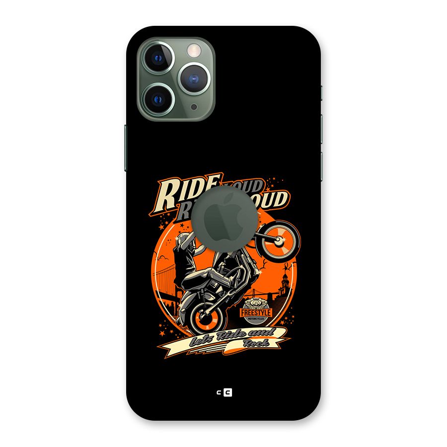 Proud Rider Back Case for iPhone 11 Pro Logo Cut
