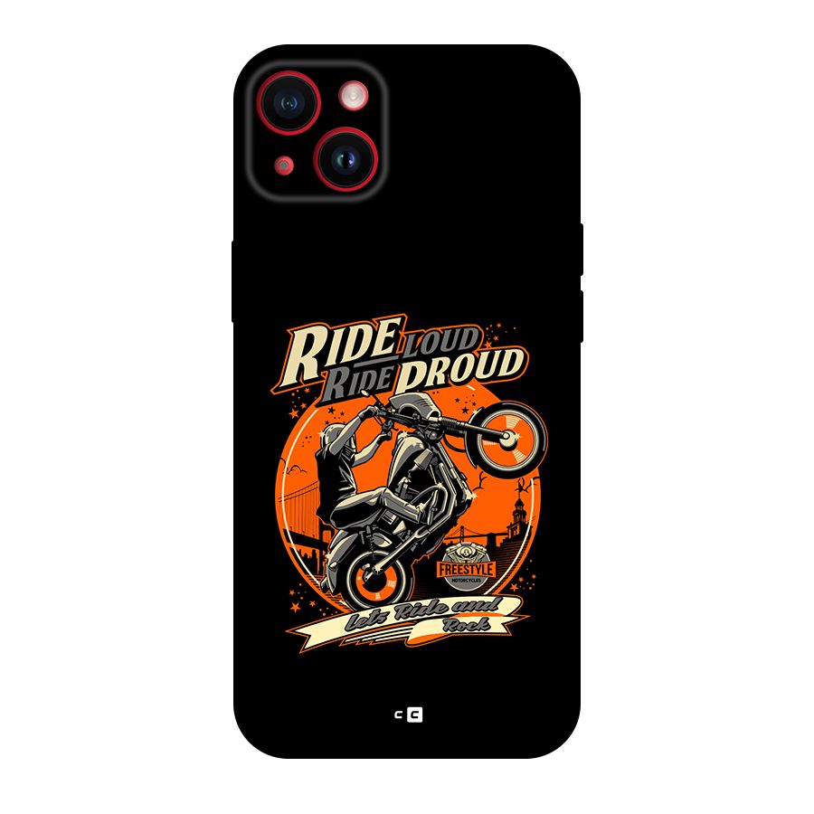 Proud Rider Back Case for iPhone 14 Plus