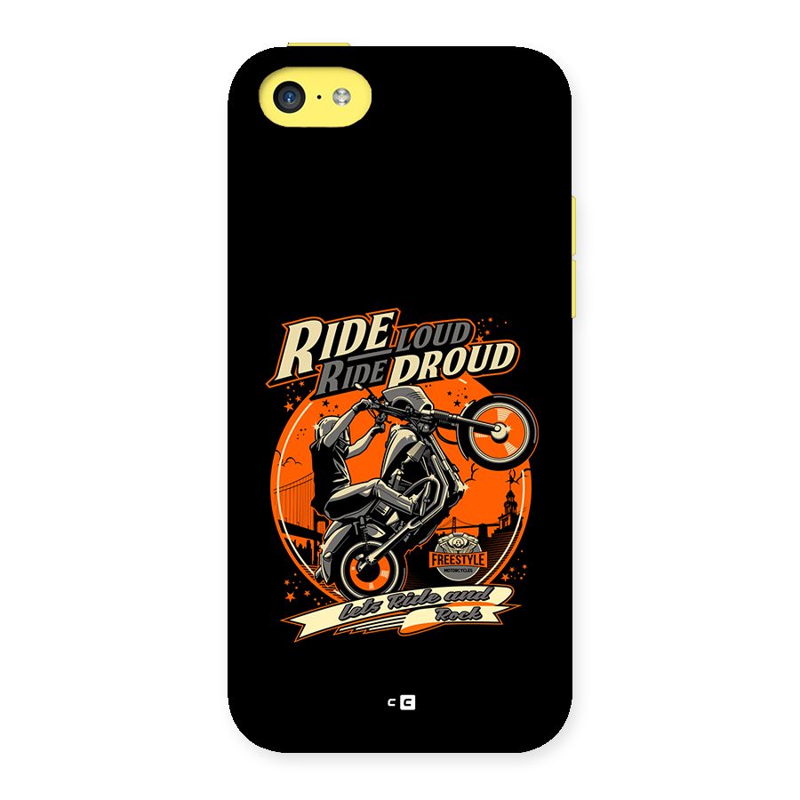 Proud Rider Back Case for iPhone 5C