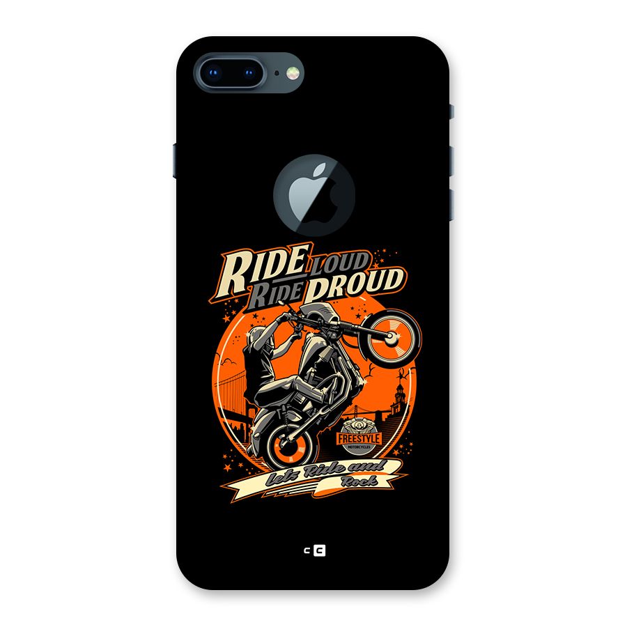 Proud Rider Back Case for iPhone 7 Plus Logo Cut