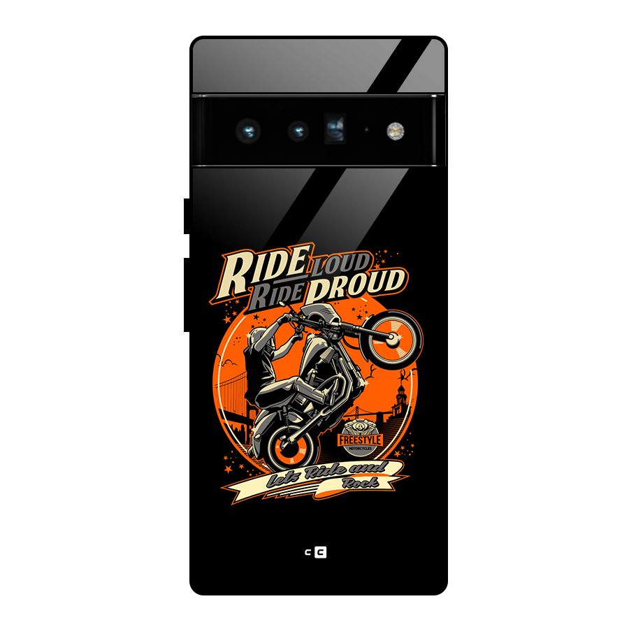 Proud Rider Glass Back Case for Google Pixel 6 Pro