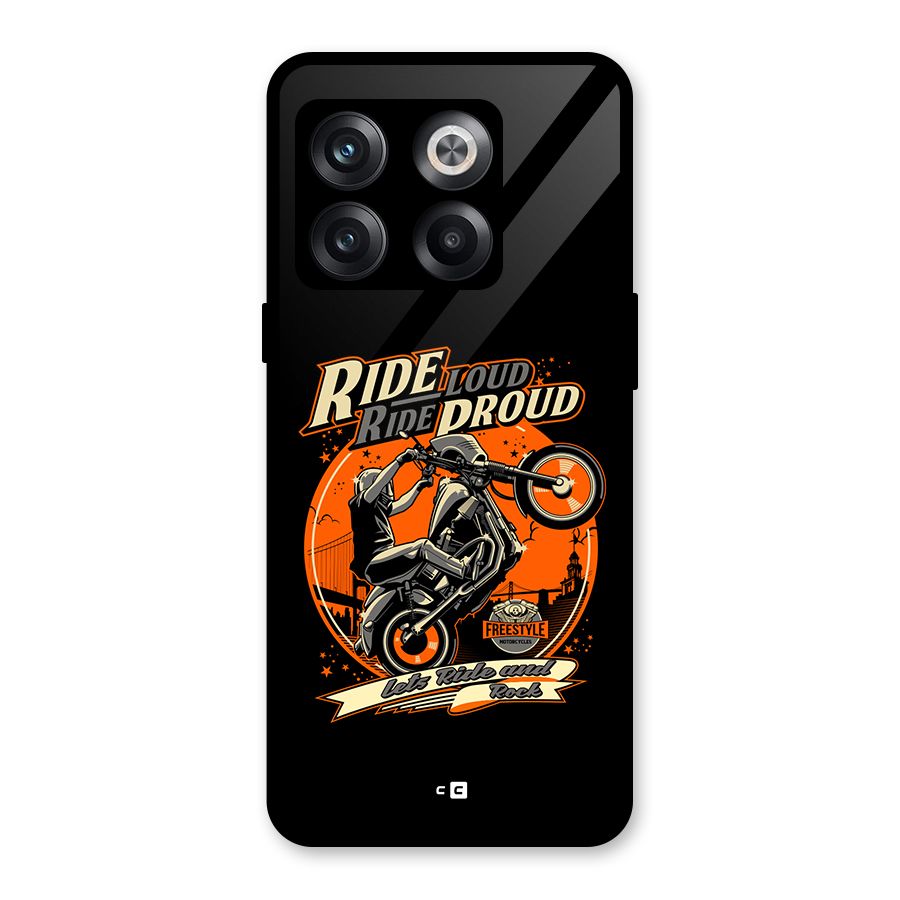 Proud Rider Glass Back Case for OnePlus 10T