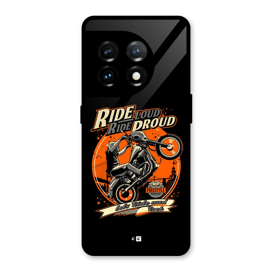 Proud Rider Glass Back Case for OnePlus 11