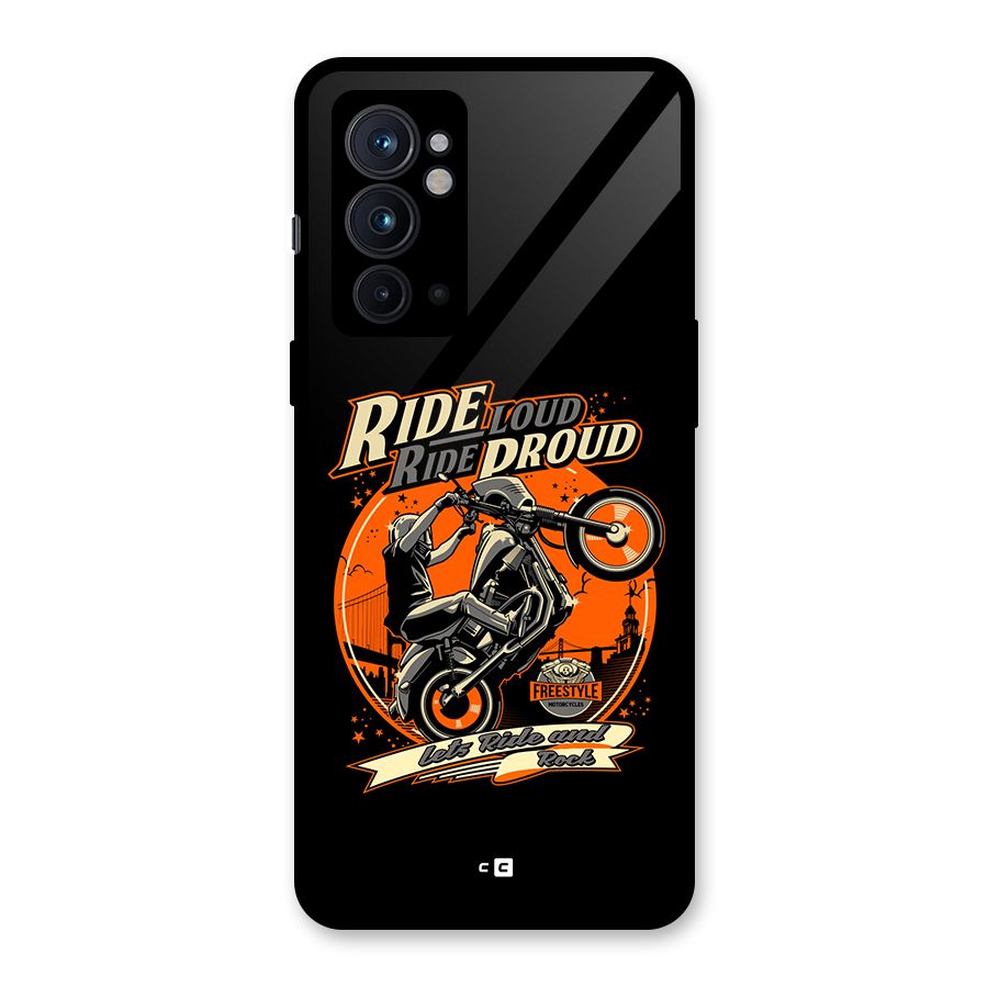 Proud Rider Glass Back Case for OnePlus 9RT 5G