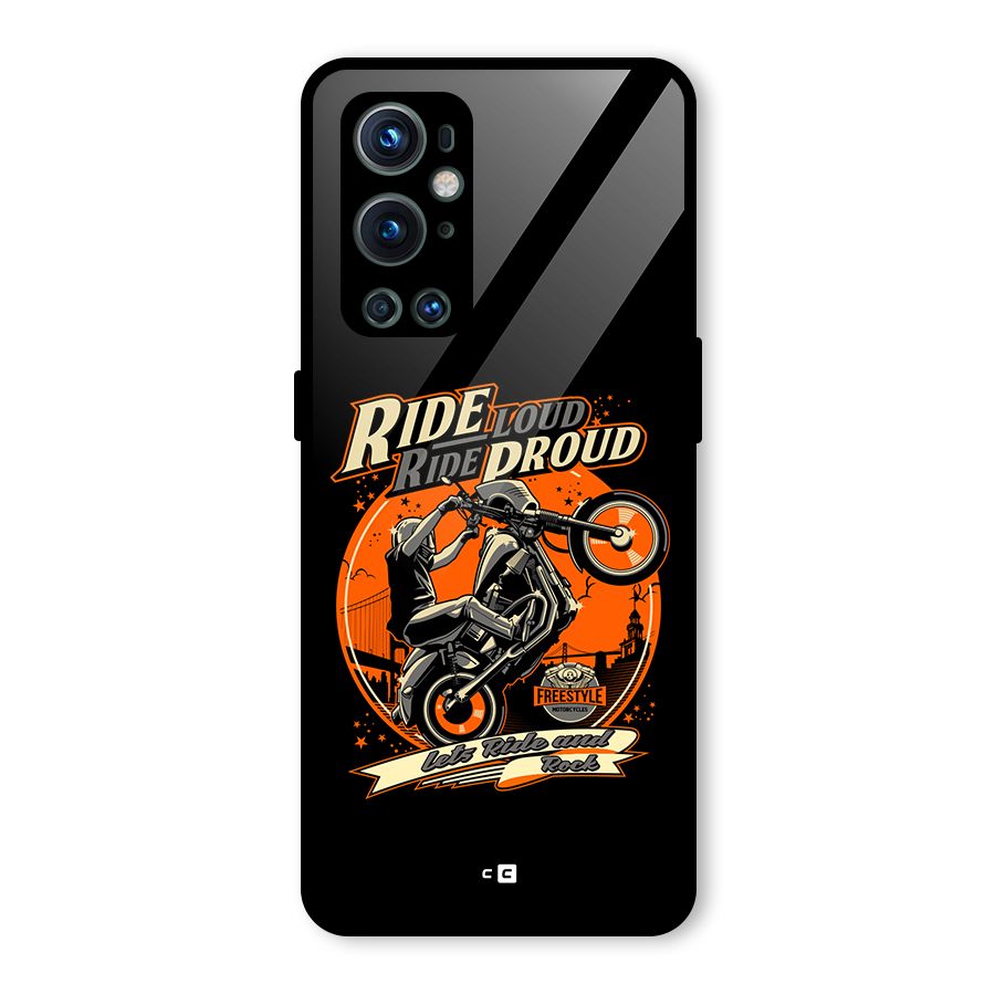 Proud Rider Glass Back Case for OnePlus 9 Pro