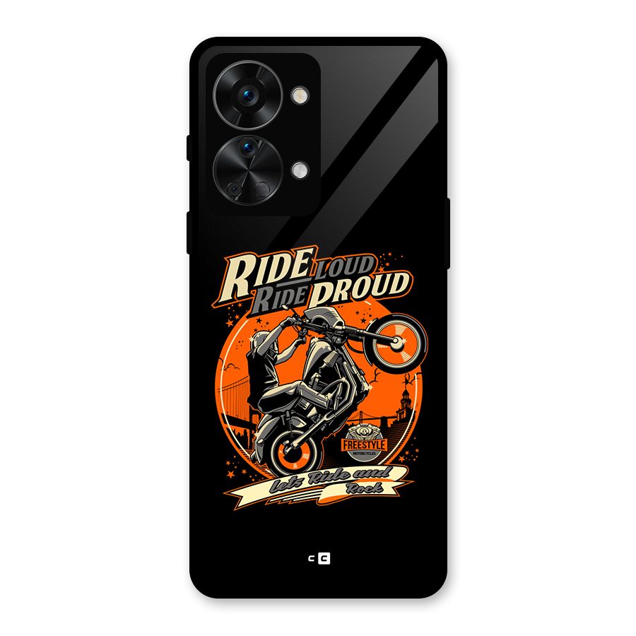 Proud Rider Glass Back Case for OnePlus Nord 2T